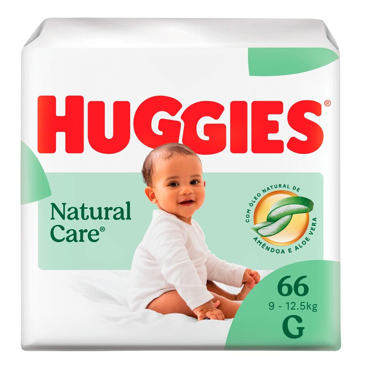 Huggies Premium Natural Care G · 66 unidades